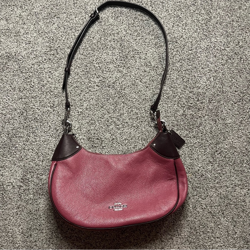 Authentic Coach Pebble Leather Mara hobo bag
